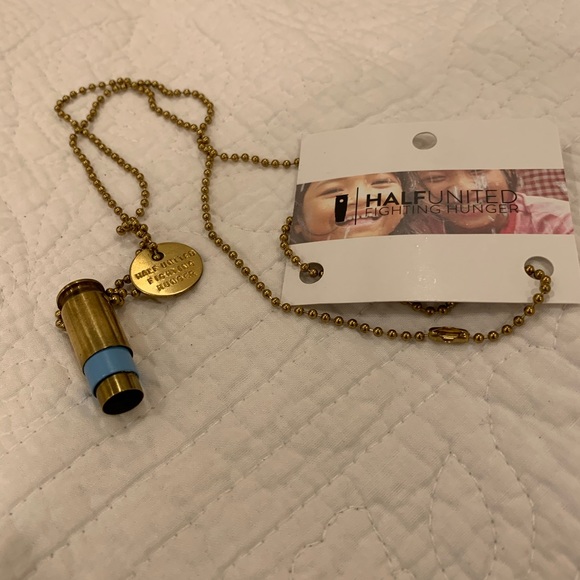 NWT Half United Bullet Necklace - Picture 2 of 6